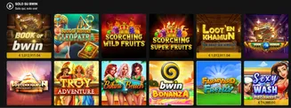 Slot esclusive BWIN: gioca a titoli unici come Book of Bwin e vinci jackpot fino a 1.012.911€ Sezione “Solo su BWIN” con slot esclusive come Book of Bwin, Loot’en Khamun, Book of Cleopatra, Bwin Bonanza e Sexy Wash Megaways